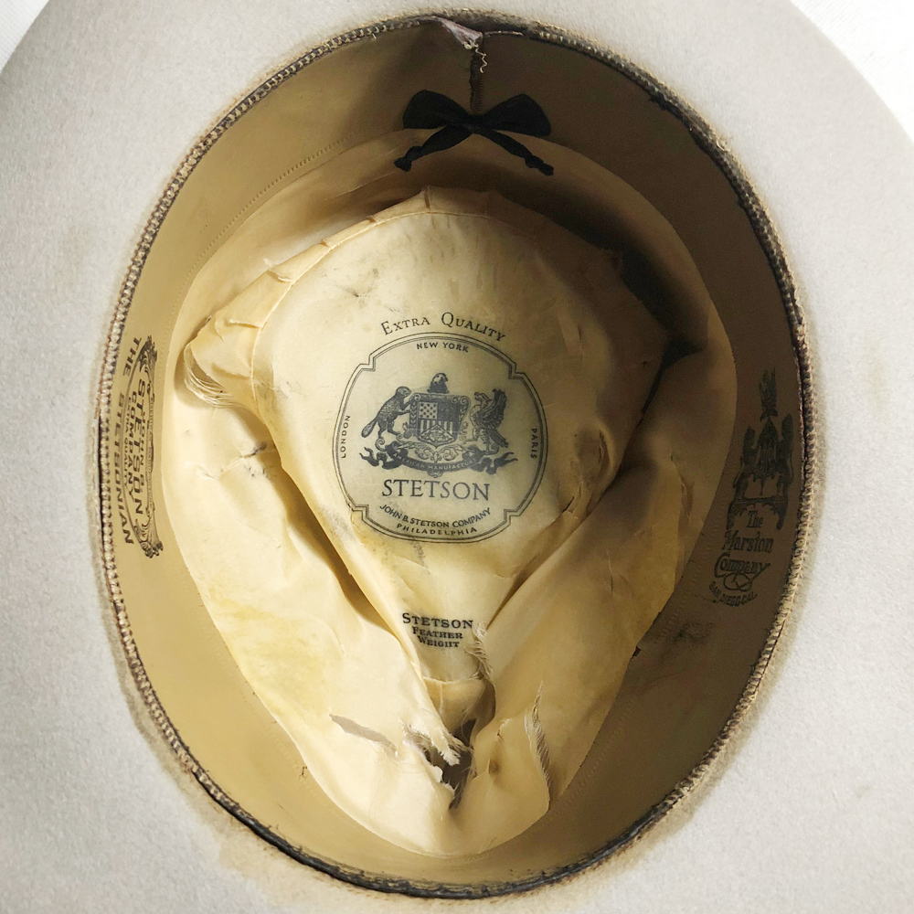 幻級! 30's STETSON 57.5CM THE STETSONIAN ザ ステットソニアン