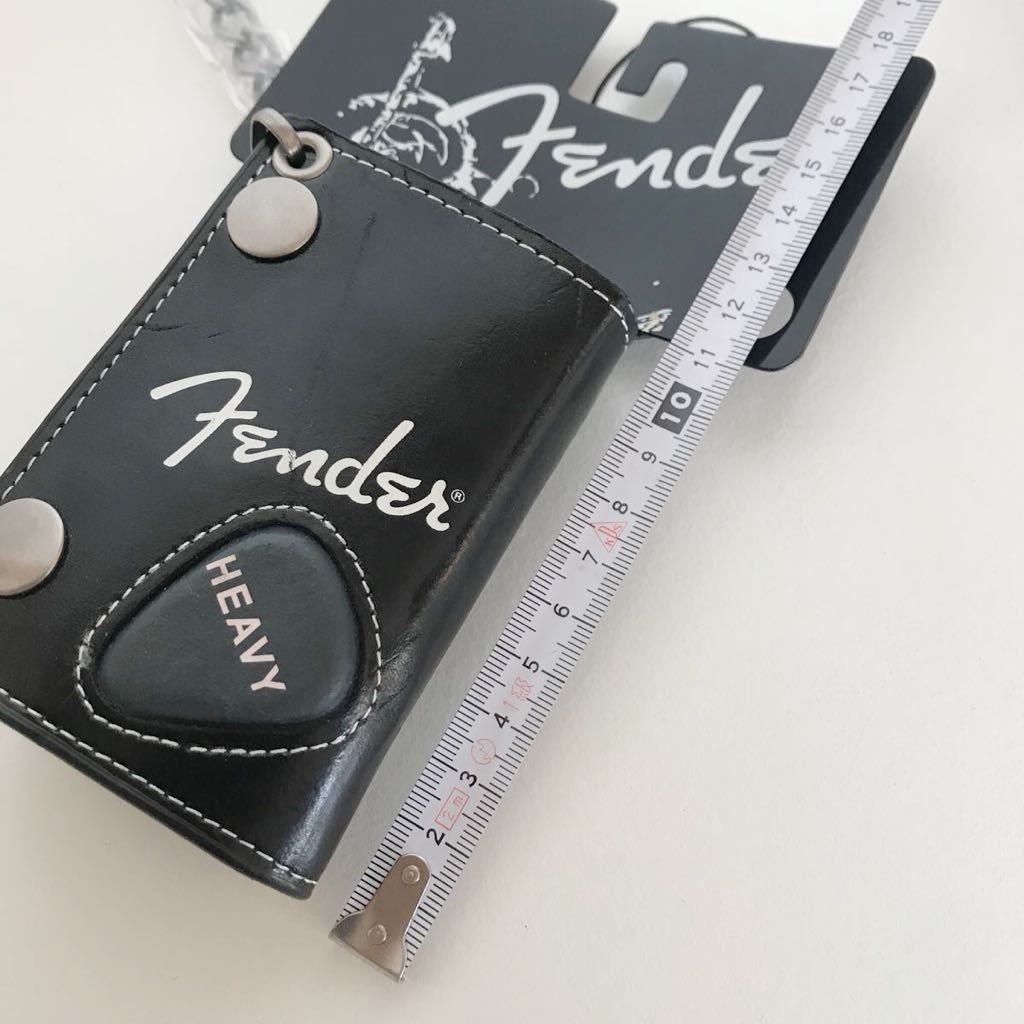 refle● レア！FENDER ウォレットチェーン　カード入れ？　ベルトチェーン　未使用ですが少し難あり_画像3