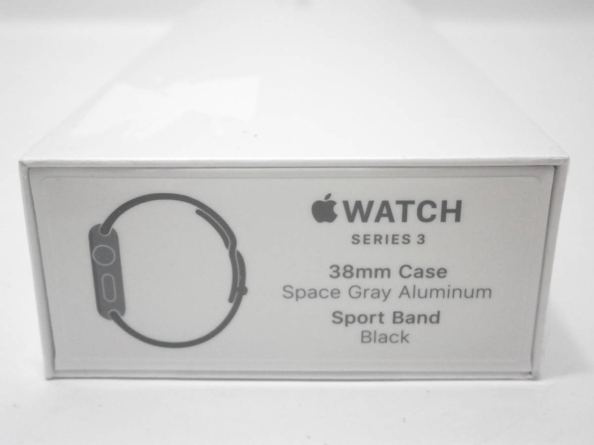 即決 送料無料 新品未開封 Apple Watch Series 3 GPSモデル 38mm