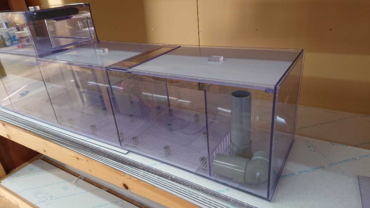 120ワイド250 アクリル水槽用 ウールボックス引き出し式 上部 120ワイド250 アクリル水槽用 ウールボックス引き出し式 上部