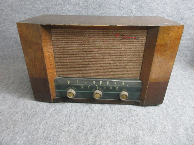 [.]30502 antique vacuum tube radio Victor Showa Retro antique old thing 