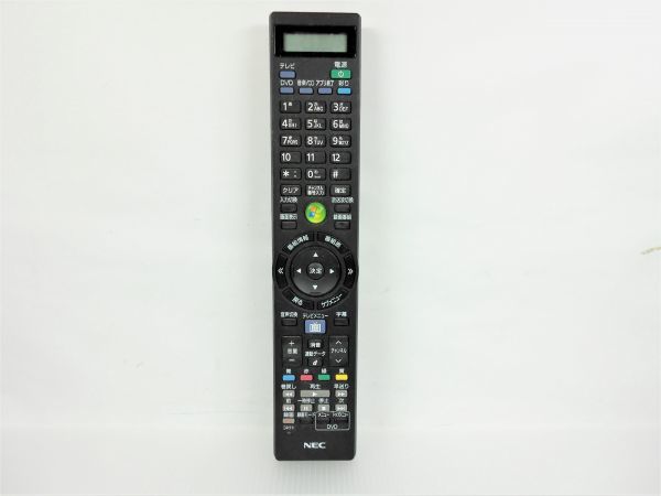 【動作確認済：即決：送料無料】NEC デスクトップPC付属リモコン RXT9000-1313EC_画像1