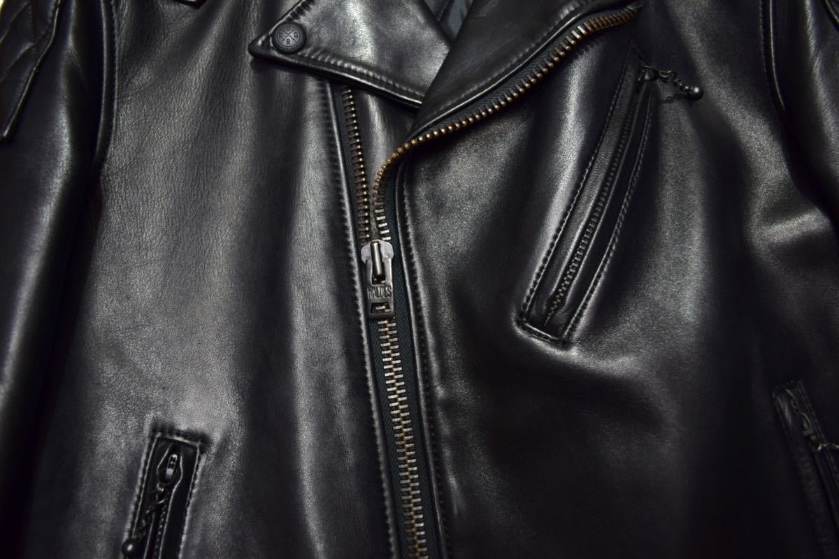 ルードギャラリーブラックレーベル OUTSIDER LEATHER DOUBLE ルードギャラリーブラックレーベル OUTSIDER LEATHER DOUBLE