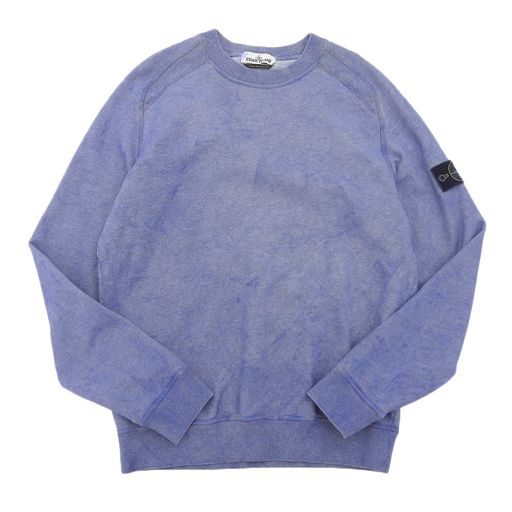 美品 STONE ISLAND ストーンアイランド ガーメントダイ ロゴワッペン