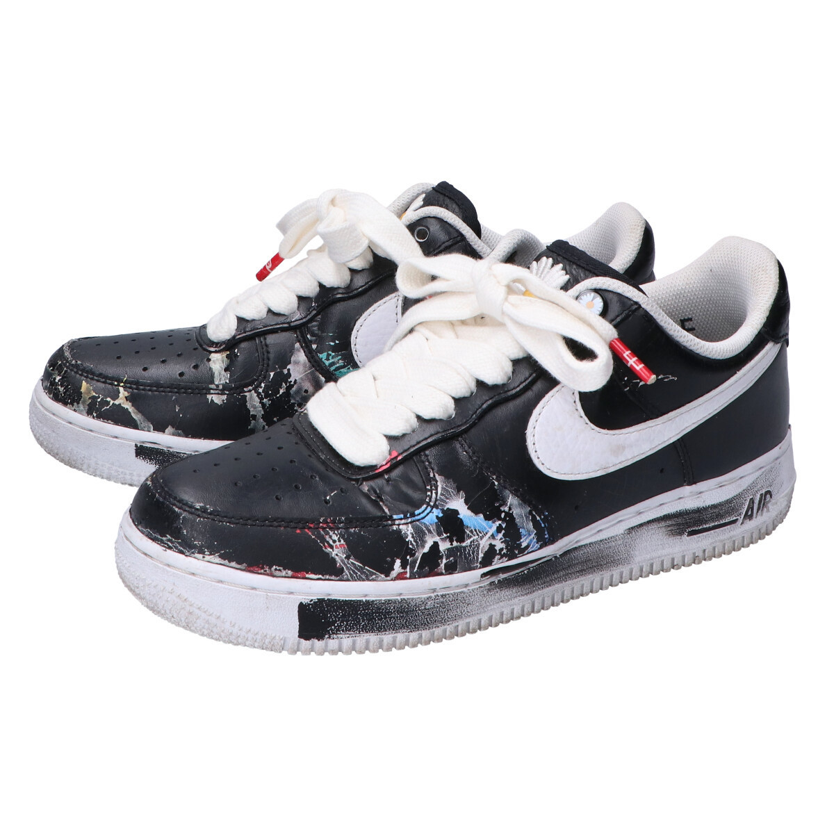 【即決】NIKE x PEACEMINUSONE AQ3692-001 AIR FORCE 1 07/PARA-NOISE エアフォース1 07/パラノイズ スニーカー US8_画像1