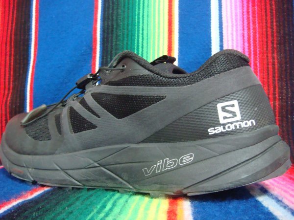 SALOMON■SENSE RIDE 2■サロモン■US8.5■26.5cm■アウトドア■トレッキングシューズ■黒ブラック■靴■S840■_画像10