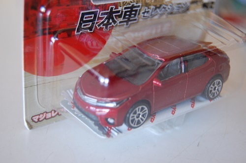 J Toyota Corolla Altis MajoRette minicar Japan car selection hippopotamus ya model The Cars red 