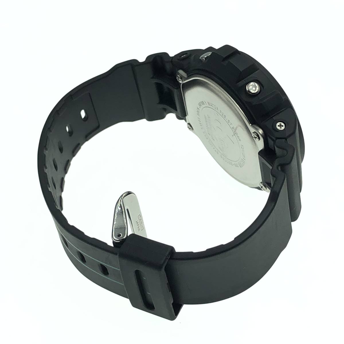 ◎【未使用】CASIO カシオ G-SHOCK × DENSO コラボ 60周年記念モデル DW6900FS ブラック 黒 ラバーベルト メンズ 腕時計 外箱 内箱_画像4