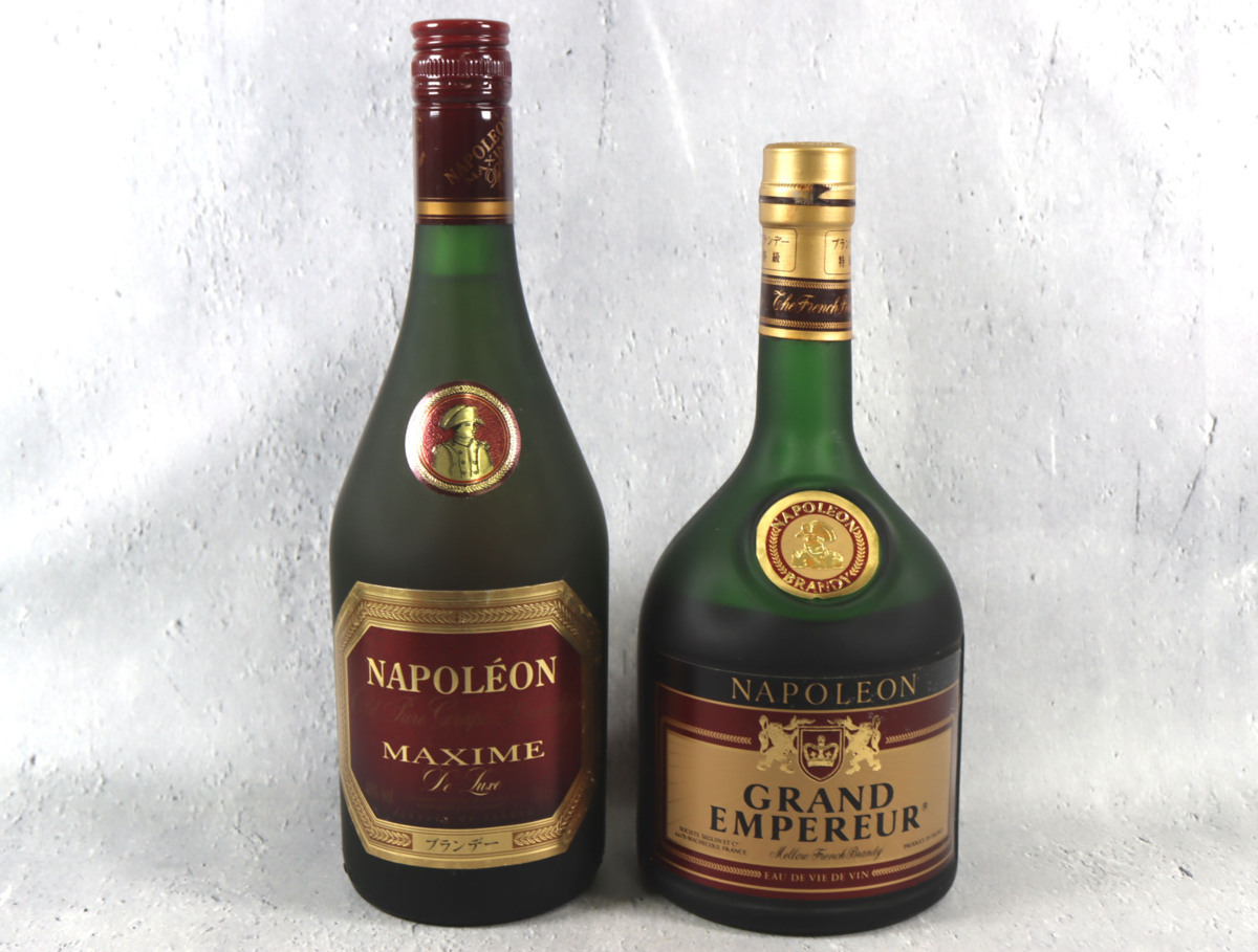 大人気新品 【未開封】ナポレオン ブランデー 古酒 4本セット