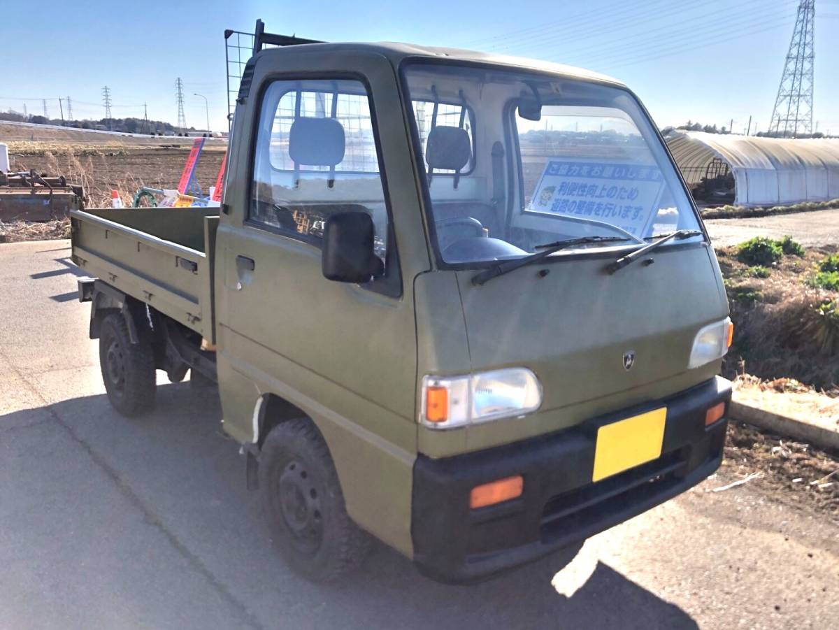お歳暮 H9 スバル サンバートラック 4WD MT スバル MT AC付 H9 - www