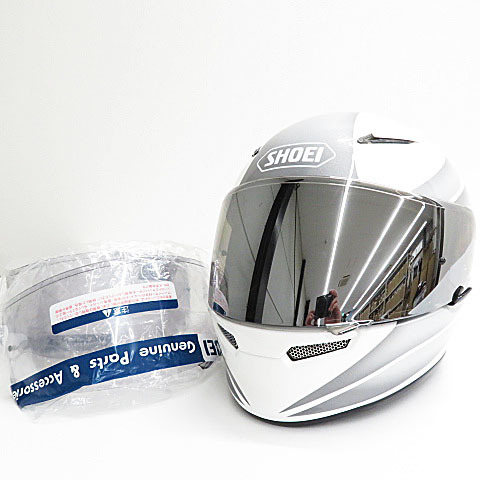 SHOEI】 Z-6 フルフェイスヘルメット Sサイズ ホワイト 