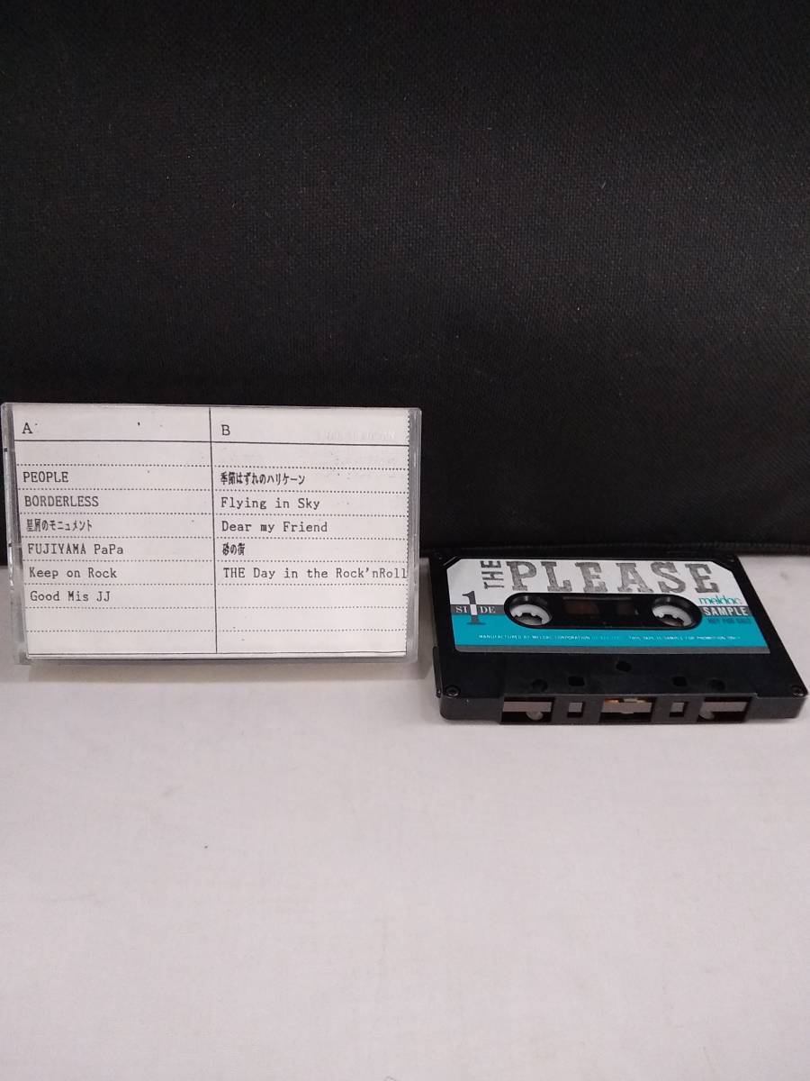 C4057　カセットテープ　THE PLEASE / ニュートラル (NEUTRAL)　ジョニー大倉/内海勝利/高橋ジョージ　キャロル　プロモ　デモテープ非売品