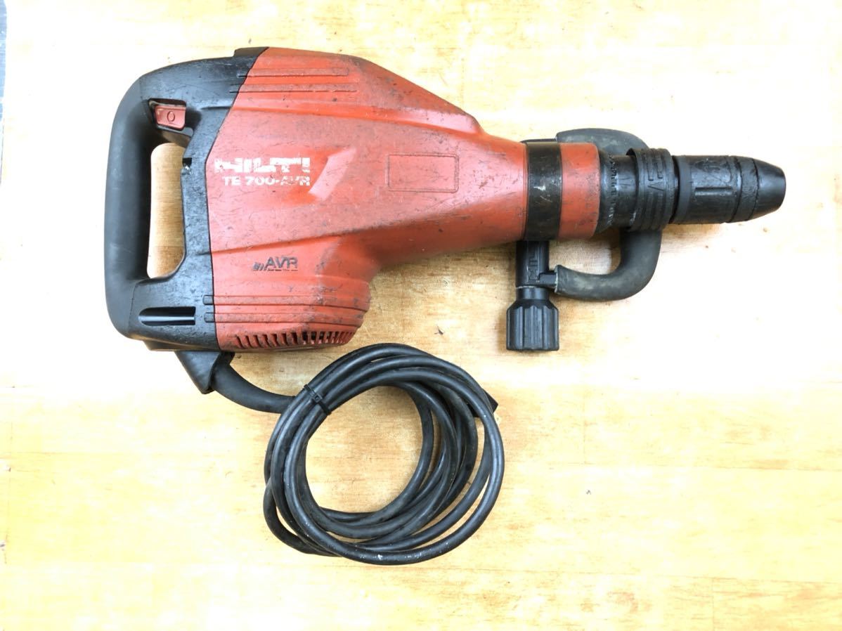 動作確認済 HILTI 電動ハツリ機 TE700-AVR ヒルティ ブレーカー