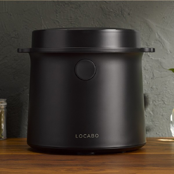 【新品・送料無料】 LOCABO 糖質カット炊飯器 (2合まで糖質カット炊き /通常炊き5合まで) JM-C20E-B ブラック 黒