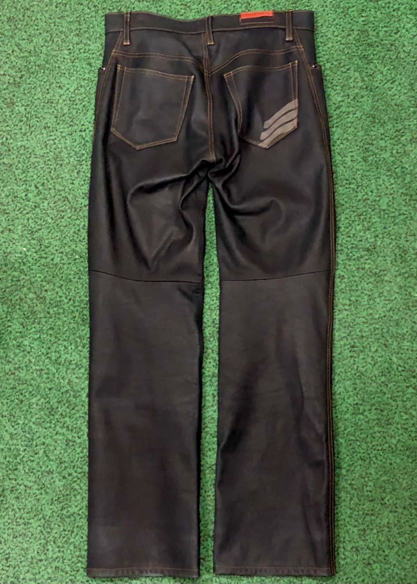 最終値下げ ヒョウドウ Hyod スマートレザーパンツ Smart leather Pants ストレートタイプ 33インチ ブラック 1時間使用のみ美品です。 最終値下げ ヒョウドウ Hyod スマートレザーパンツ Smart leather Pants ストレートタイプ 33インチ ブラック 1時間使用のみ美品です。