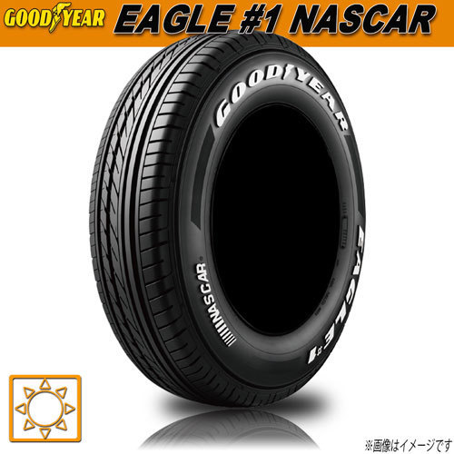サマータイヤ 新品 グッドイヤー EAGLE F1 #1 NASCAR ナスカー ホワイトレター 215/65R16インチ 109/107R 1本 グッドイヤー