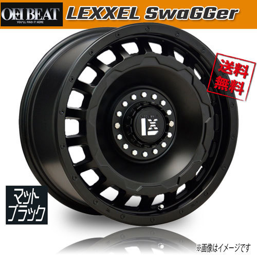 ホイール新品 1本のみ OFFBEAT LEXXEL SwaGGer MATBLACK 16インチ 5H139.7 5.5J+0 110.2 業販4本購入で送料無料