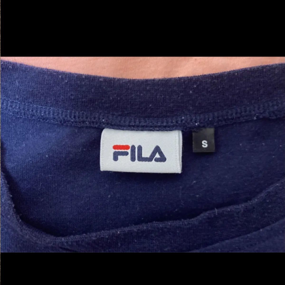 FILA & PINKLATTE コラボロングTシャツ