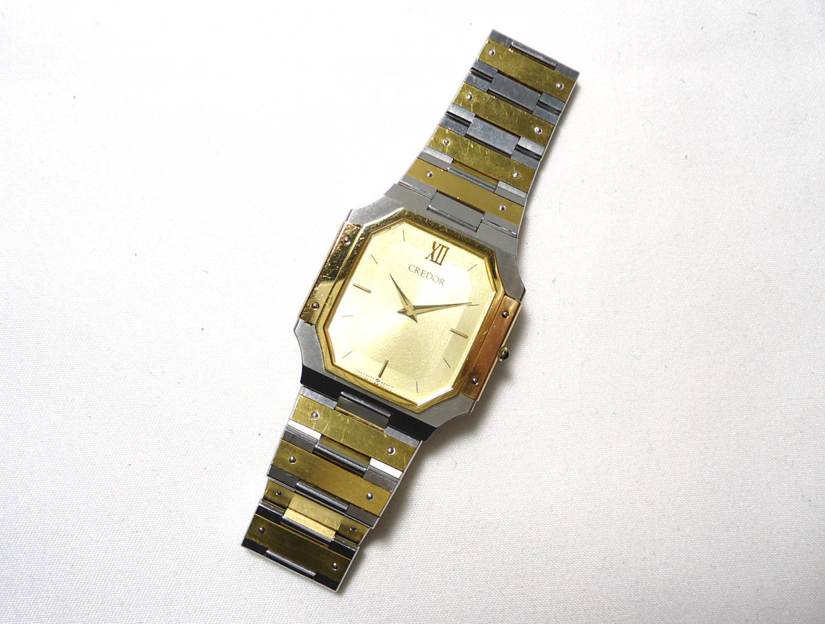 ☆ SEIKO CREDOR(セイコー クレドール) 9570-5210 K18 K14 SS ☆ SEIKO CREDOR(セイコー クレドール) 9570-5210 K18 K14 SS