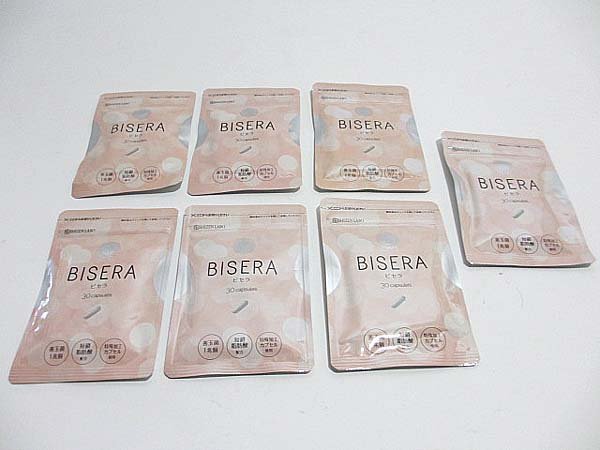 BISERA 最大81%OFFクーポン ビセラ 30粒×7袋 自然派研究所 35％OFF 未開封☆ 新品