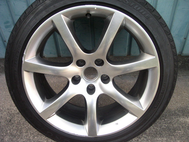 1223○V35 スカイライン Z33 フェアレディ- 18X8J アルミホイール ...