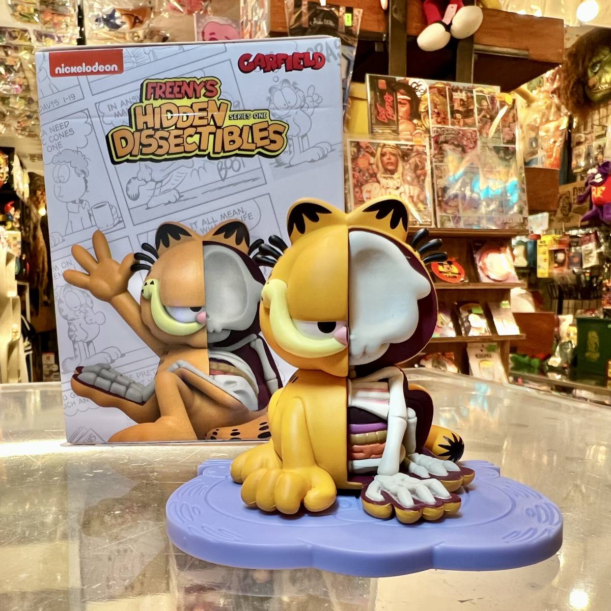 Mighty Jaxx Freeny's Hidden Dissectible GARFIELD ガーフィールド 解剖 フィギュア 開封済み1個 アメキャラ アメトイ キャラクター トイ_画像1