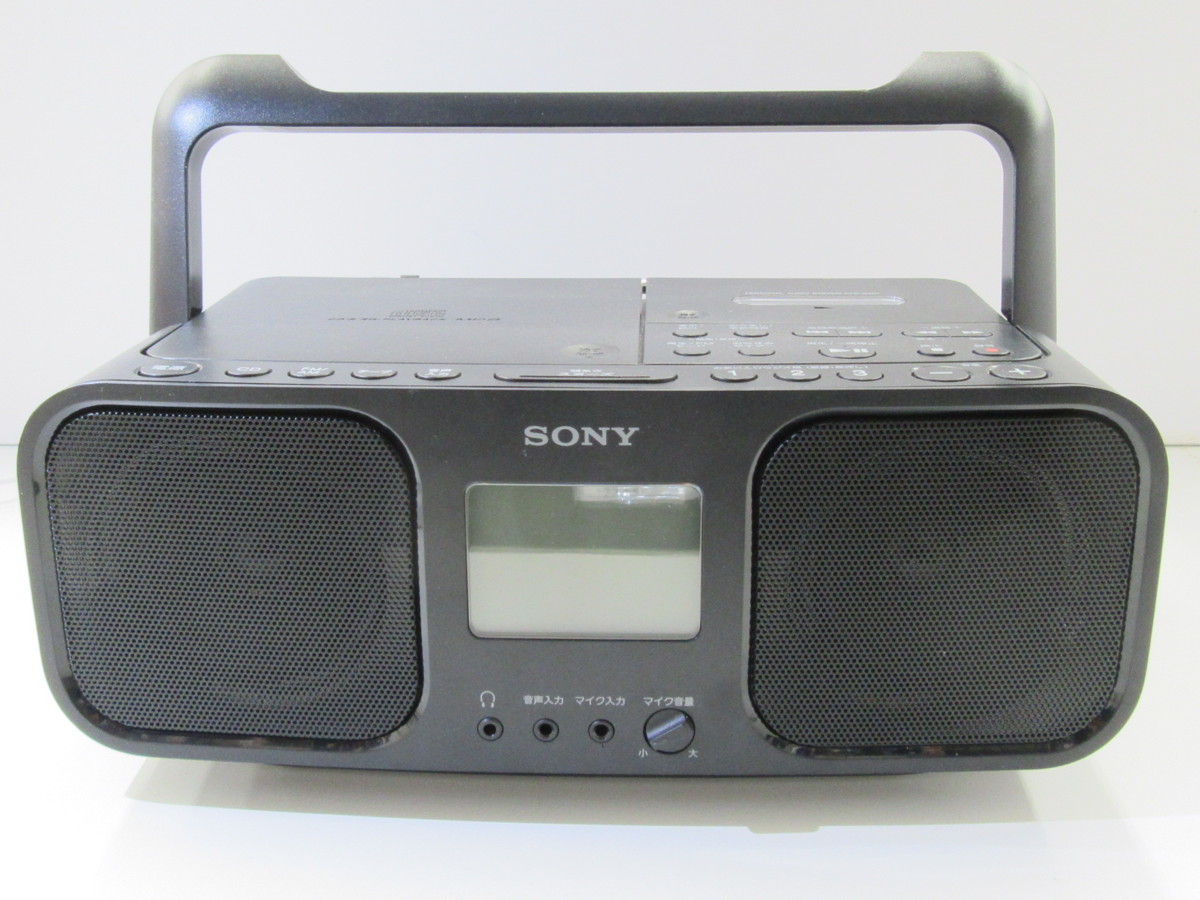 メーカー修理完了品 SONY CFD-S401 CD カセット ラジオ ラジカセ 2022春夏新作