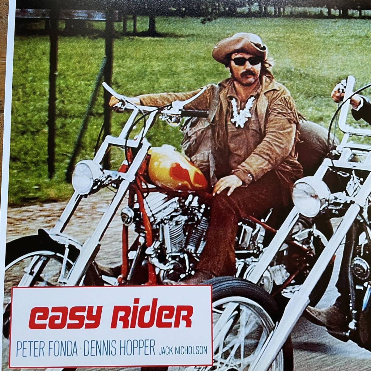 ポスター★イージー・ライダー（Easy Rider)1969 フォトポスター★ピーター・フォンダ/デニス・ホッパー/チョッパー/パンヘッド_画像3