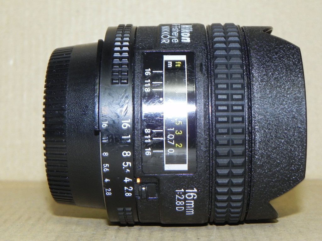 偉大な www ◇極上 Nikon 16mm AF NIKON Fisheye ニコン #1207 Fisheye