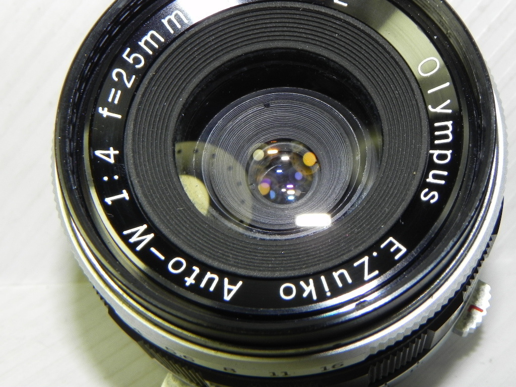 OLYMPUS E.ZUIKO AUTO-W 25mm/f 4 レンズ (難有品)_画像6