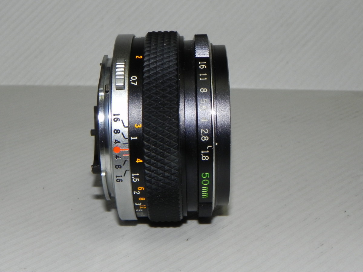 OLYMPUS OM-SYSTEM F.ZUIKO AUTO-s 50mm/f1.8 レンズ(難有品)_画像1