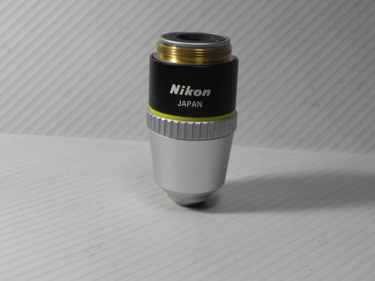 Nikon E Plan 10/0.25 160/-対物レンズ (難有品)_画像2