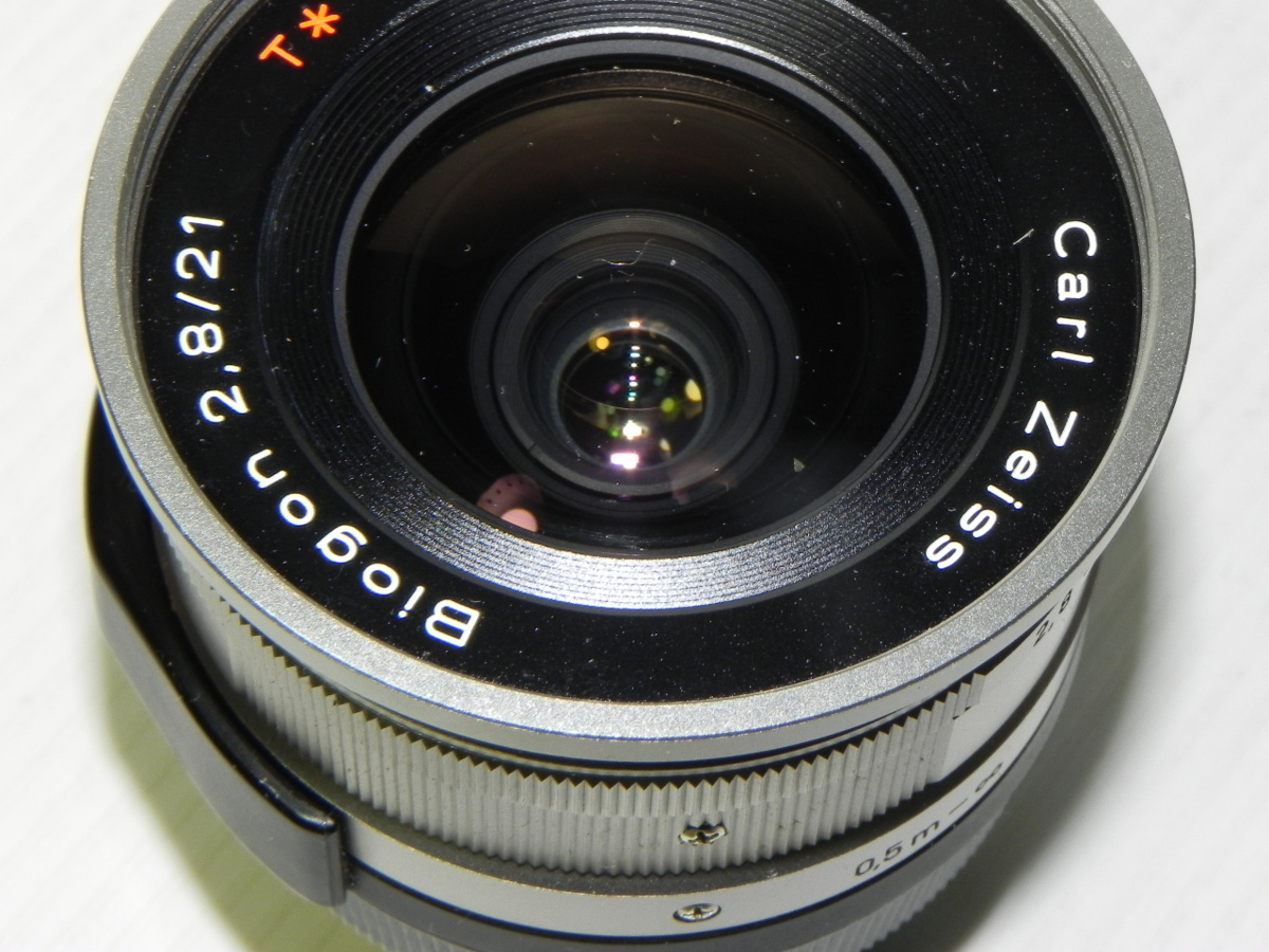 CONTAX Carl Zeiss 21mm/F2.8 レンス゛+21mmファインダ-(中古良品)_画像4