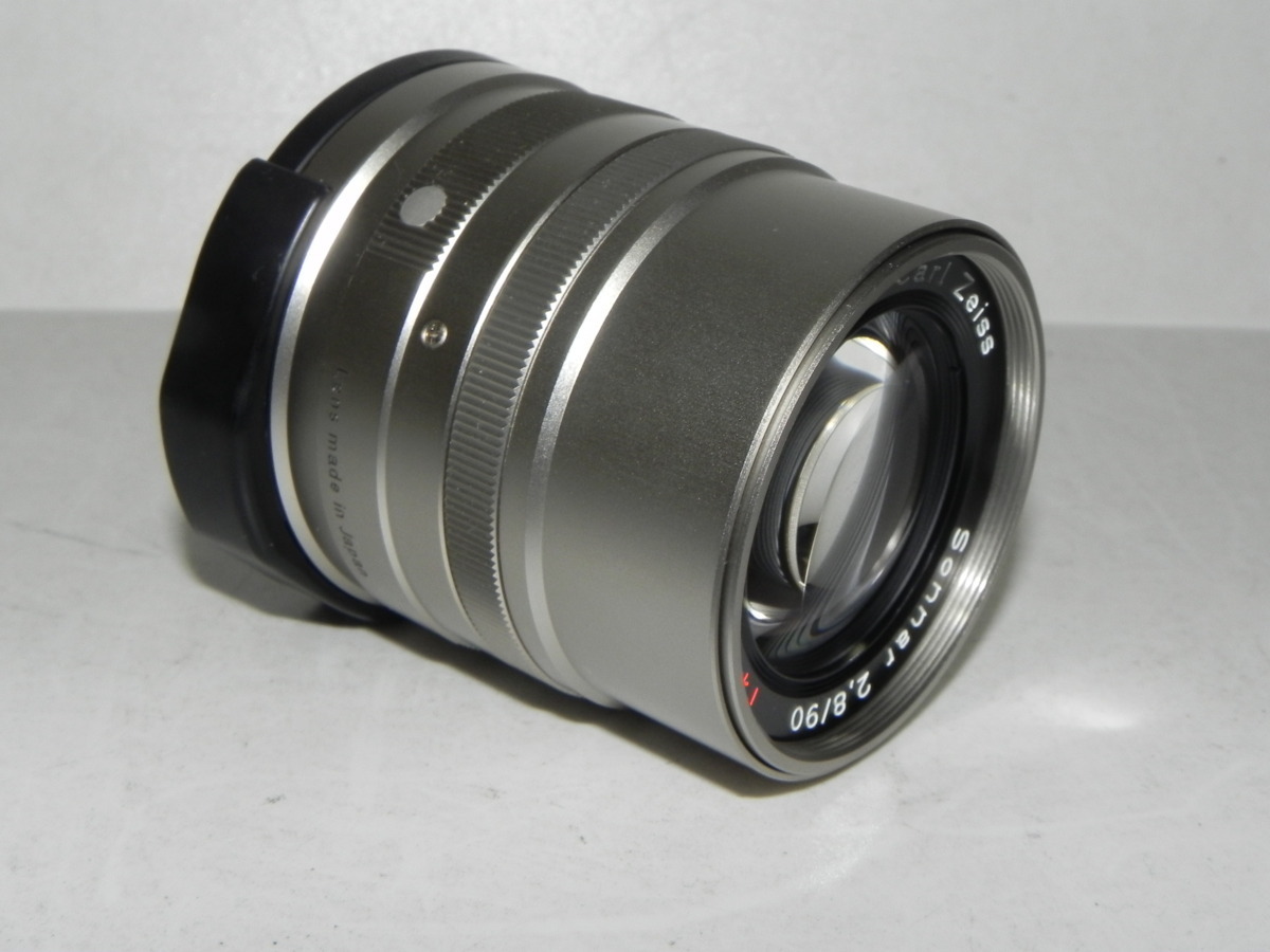 COTAX Cari Zeiss Sonnar 90mm/2.8 レンズ(中古品)_画像3