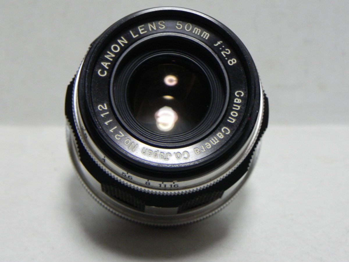 Canon 50mm /f 2.8 レンス゛(Lマウント)_画像4