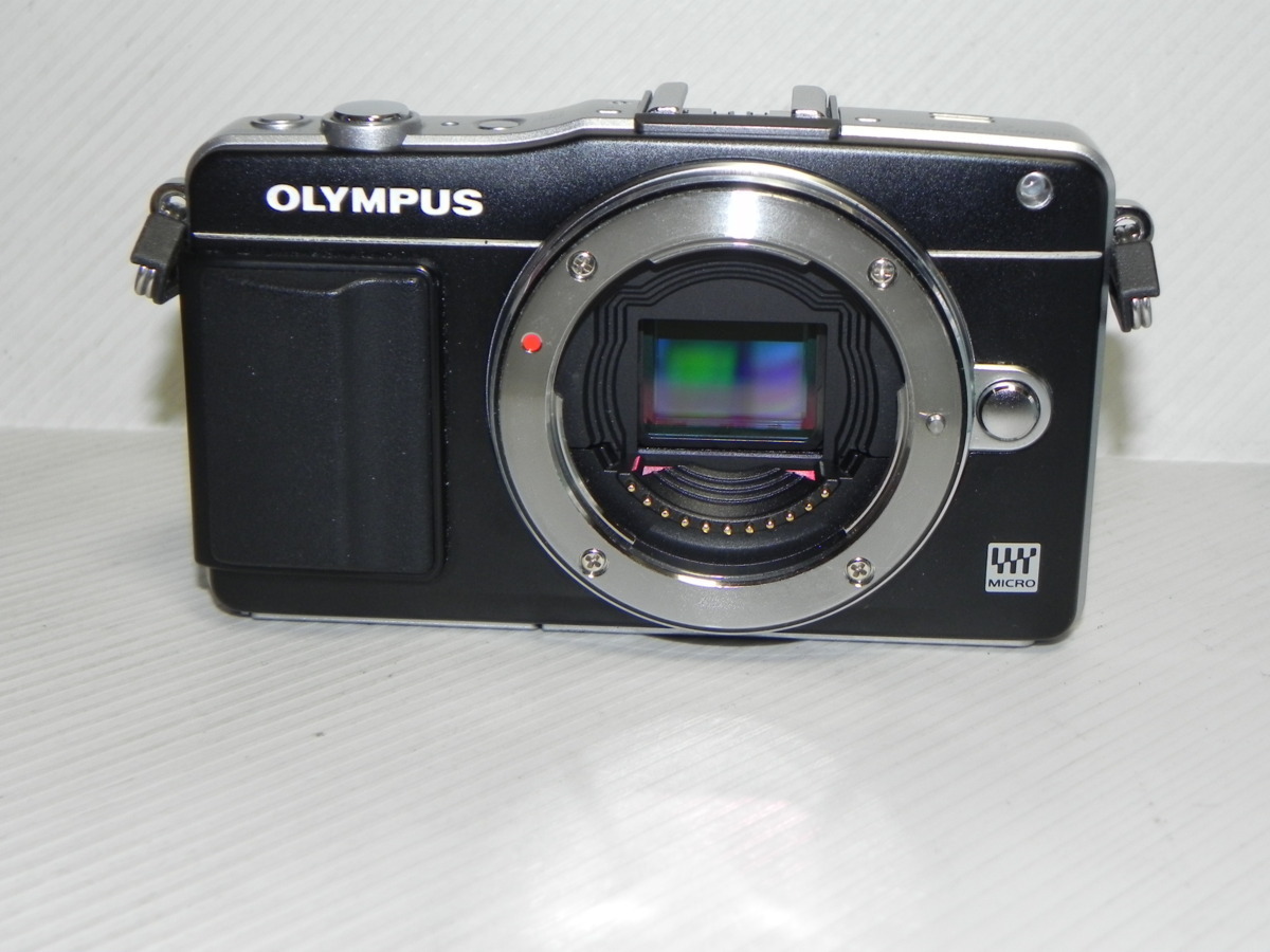 オリンパス（OLYMPUS） E-PM2 ボディ ブラック(1605万画素)中古品_画像1