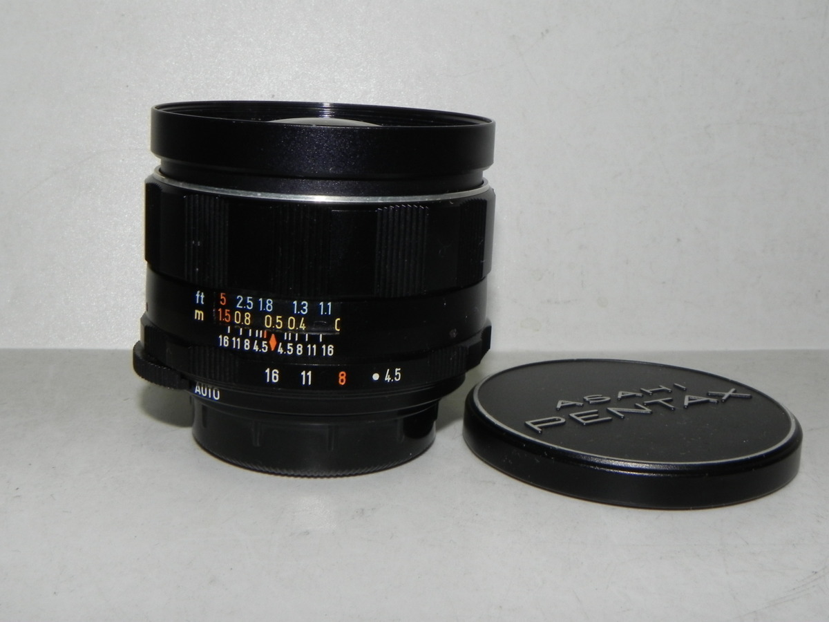 Asahi super Multi Coated takumar mm/f 4.5 レンズ