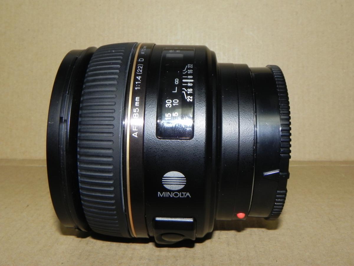 Minolta AF 85mm/f 1.4 G (D) レンズ(良品) | psychiatriefes.org
