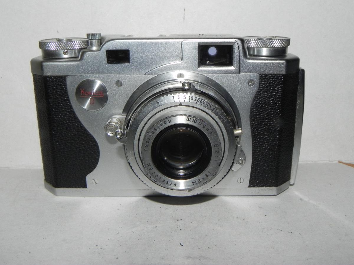 Konica コニカ ？B　カメラ(ジャンク品)_画像1