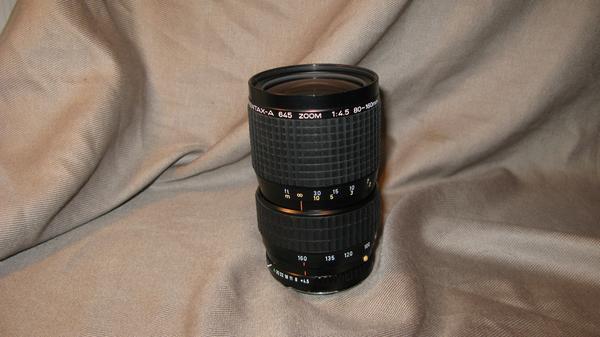 品質保証 **中古品 smc PENTAX-A レンズ* 80-160mm/Ｆ4.5 645 大判、中