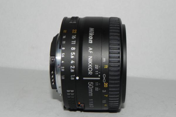 NIKON AF 50mm/f1.8Dレンズ(中古良品)_画像1