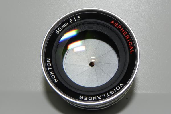 **VOIGTLANDER nokton 50mm/f1.5 lens (L mount )*