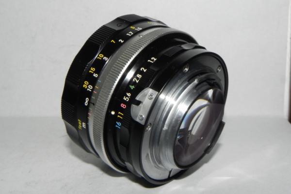 **中古良品　Nikon NIKKOR-sc Auto 55ｍｍ/Ｆ1.2 レンズ*_画像3