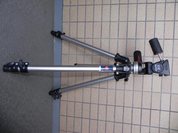 **中古品　Manfrotto　190 三脚+141RC雲台セット*_画像1