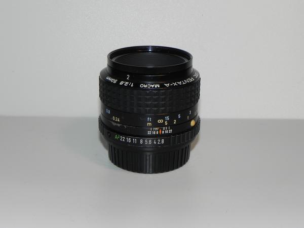 日本未入荷 50mm MACRO PENTAX-A **中古良品 smc / レンズ 2.8 f