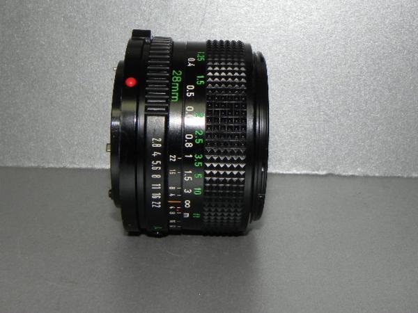 **中古良品　Canon NFD 28mm /f2.8 レンス゛*_画像1