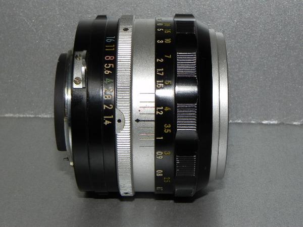 **中古良品　Nikon NIKKOR-s　auto 50mm F1.4 レンズ*_画像1