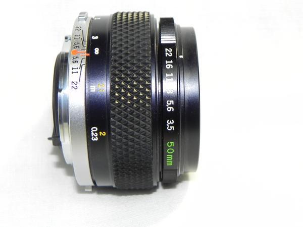 **中古良品　OLYMPUS OM-SYSTEM Zuiko MC 50mm /f 3.5 Macro*_画像1