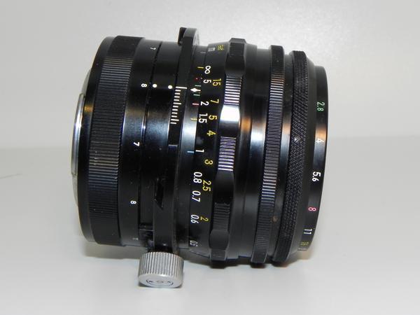 Nikon PC-NIKKOR 35mm/f 2.8レンズ(中古良品)。