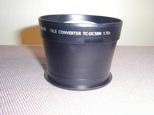 Canon TELE-CONVERTER TC-DC58N 1.75X(ジャンク品)_画像1